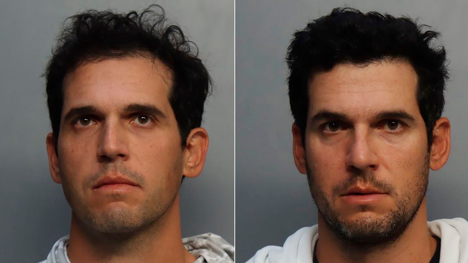 Alon Alexander (left) and Oren Alexander, face sex trafficking charges. Pic: AP