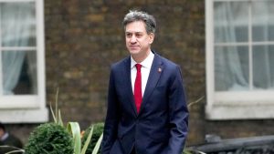 Britain's Secretary of State for Energy Security and Net Zero Ed Miliband walks on Downing Street on the day of the budget announcement, in London, Britain October 30, 2024. REUTERS/Maja Smiejkowska