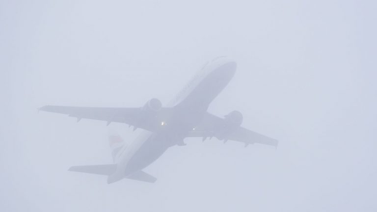 More flights disrupted by thick fog on Gatwick’s busiest day of Christmas holiday period | UK News