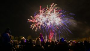 Image from the 2018 Biecster Round Table fireworks display at Pingle Field, Bicester...November 2018