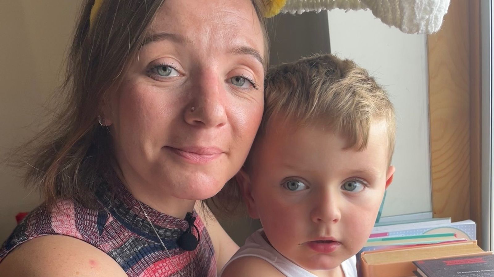 Nicole Hamilton and her son Logan have spent more than two years in temporary accommodation in London. Submitted by Adele Robinson.