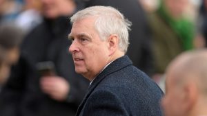 Prince Andrew attends the Royal Family's Christmas Day service at St. Mary Magdalene's church. File pic: Reuters