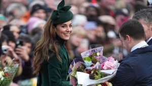 Princess of Wales ‘laden’ with flowers after royals attend Christmas Day church service at Sandringham | UK News