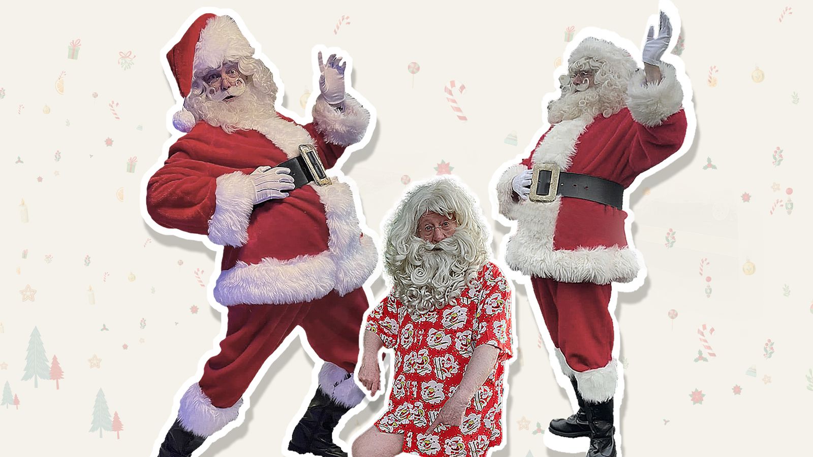 'Mummy wants a boob job for Christmas': Inside the life of a professional Santa | UK News