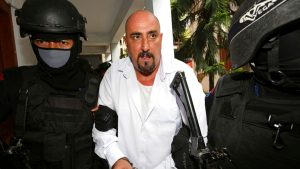 Serge Atlaoui on his way to a 2015 court hearing before he was due to be executed