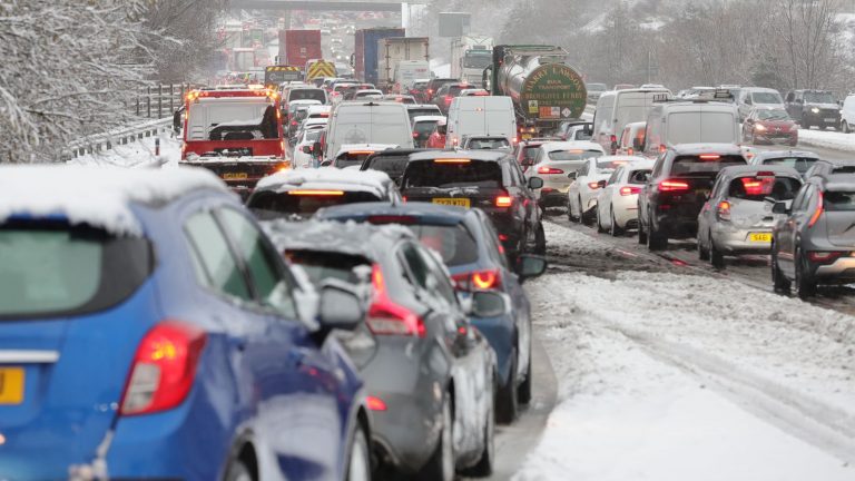 ‘Multi-hazard storm’ to hit on New Year’s Day with snow, wind and rain warnings in place | UK News