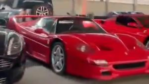 Rebels storming Assad's palace find luxury car collection including rare Ferrari 'worth £3m' | World News