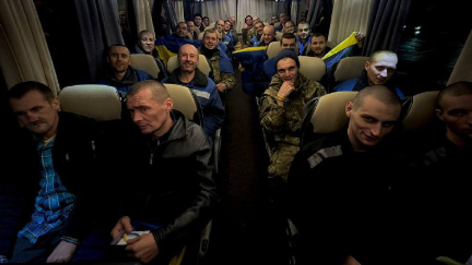 Volodymyr Zelenskyy said 189 prisoners are returning home. Pic: Ukrainian president's office/Telegram