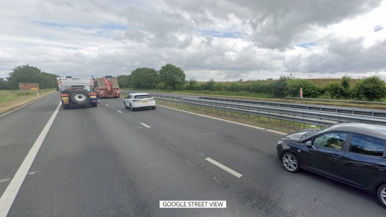 Man arrested after woman in her 80s killed in Christmas Day motorway crash | UK News