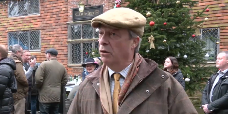 ‘Tip of the iceberg!’ Nigel Farage hits out at Labour for ‘attack’ on rural Christmas tradition