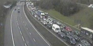 M25 chaos Drivers warned to expect delays as major motorway operating at 11mph following 'serious' collision