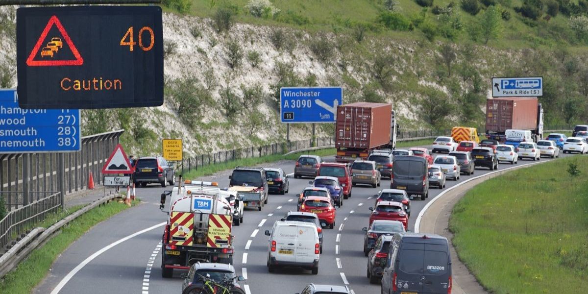 Millions of Britons face traffic chaos with long delays as AA issues rare amber warning