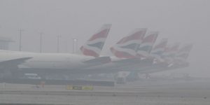 Manchester Airport, Heathrow Airport and Gatwick Airport thrown into chaos as fog grounds flights across Britain