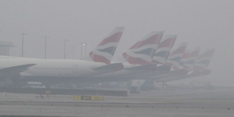 Manchester Airport, Heathrow Airport and Gatwick Airport thrown into chaos as fog grounds flights across Britain