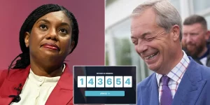 Nigel Farage warns Kemi Badenoch of legal action after Reform UK shows numbers proving membership milestone