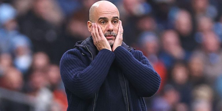 Pep Guardiola is in a world of trouble as Man City drop more points in Everton draw