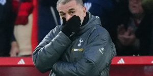 Ange Postecoglou sacking demanded by furious Tottenham fans as anger boils over in Nottingham Forest defeat