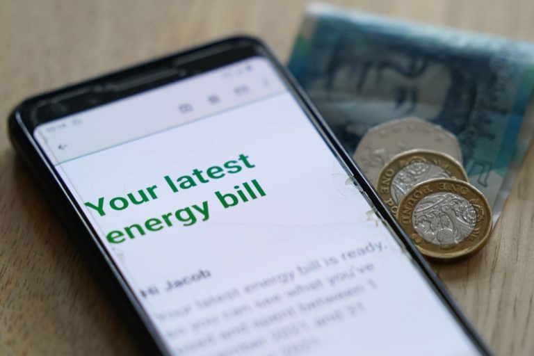 Increase in energy bills leaves almost 90% of households just as worried about paying them as last year