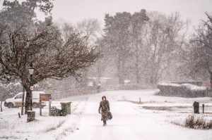 UK weather live: Met office issues three day snow warning for most of England with 170 flood warnings in place