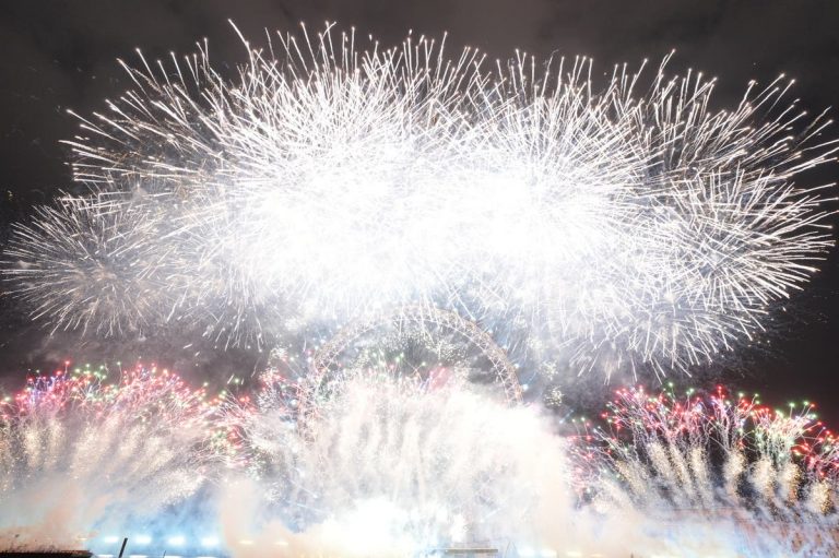 New Year’s Eve – live: New Year celebrated across world amid new UK weather warning and cancelled events