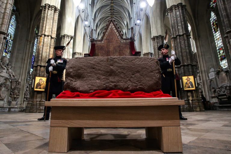 Search for 30 missing fragments from ancient Stone of Destiny after Westminster Abbey heist