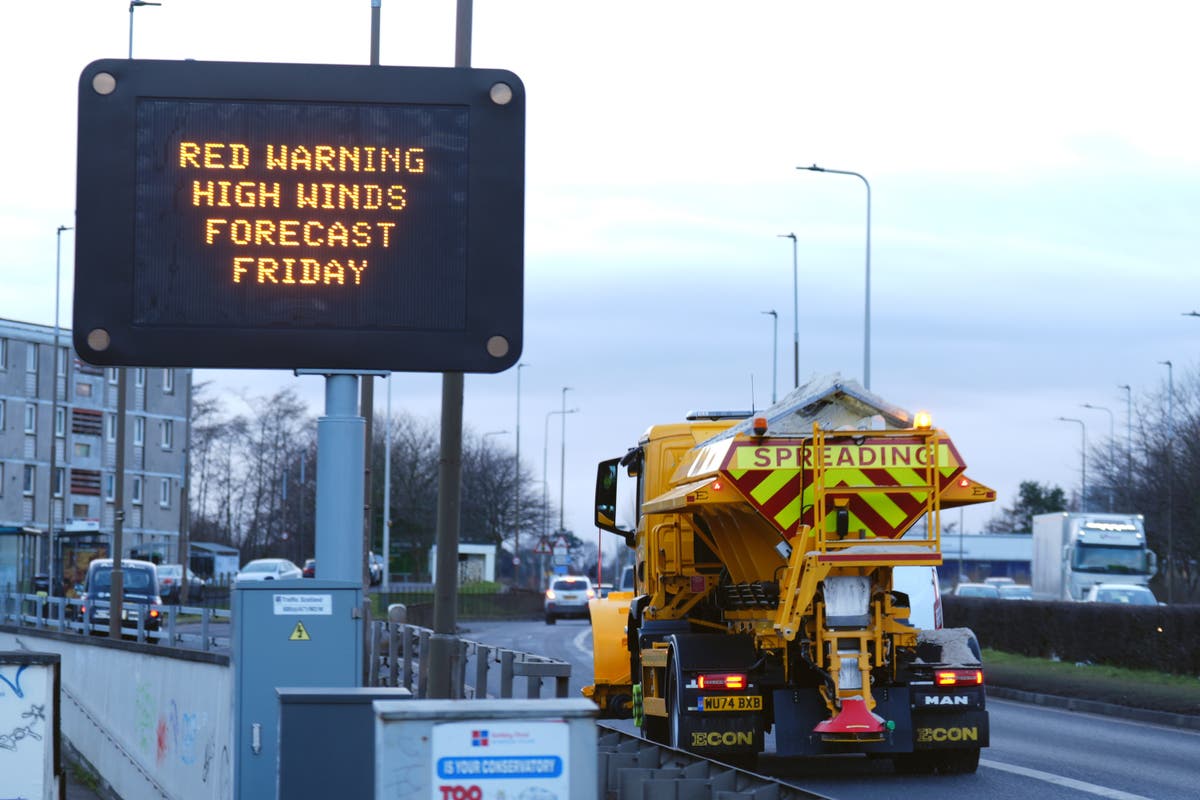 Storm Eowyn school closures: Find out which are shut near you amid rare red weather warnings