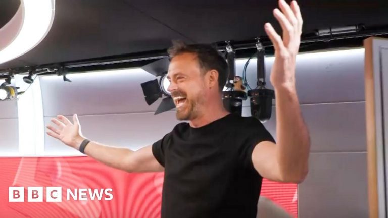 Jamie Theakston says he is ‘cancer free’ on return to radio show