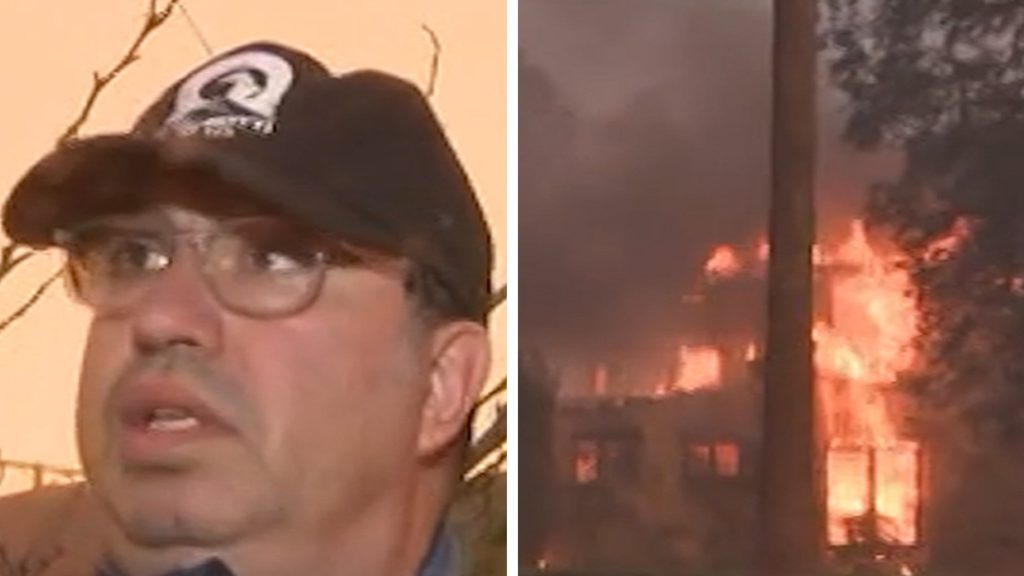 Man Who Lost Home, Cars in L.A. Wildfires Just Thankful to Be Alive