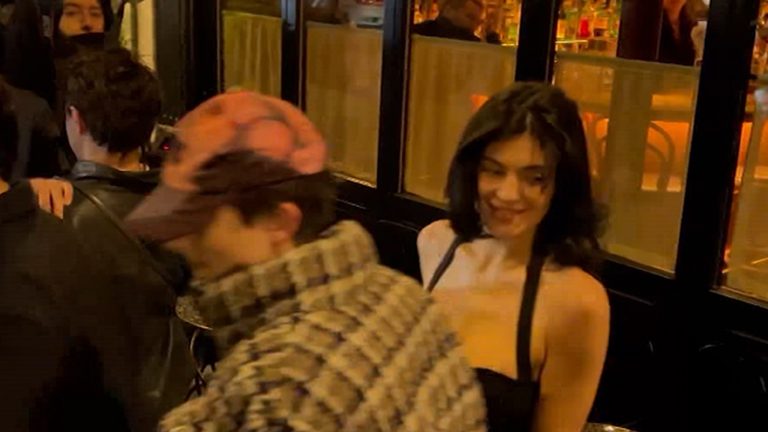 Timothée Chalamet and Kylie Jenner Enjoy Paris Date Night