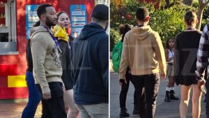 John Legend & Chrissy Teigen Build Family Memories At Legoland After Fire Evacuation