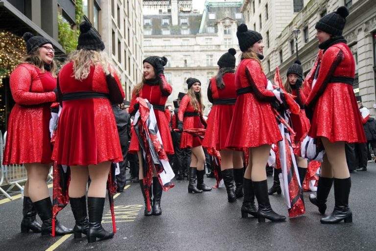 Watch live: London’s New Year’s Day parade takes place across capital