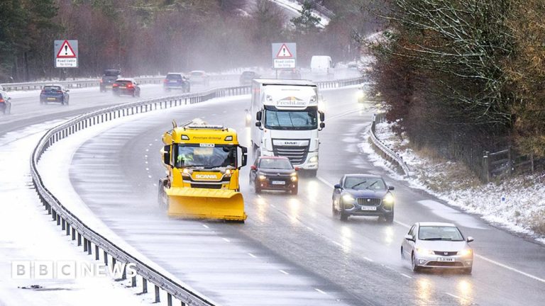 How to drive in snow and icy weather