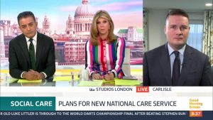 Kate Garraway confronts Wes Streeting on care debt on Derek Draper’s death anniversary