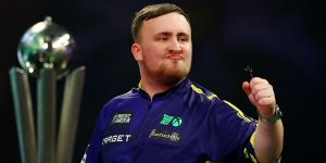 Luke Littler clinches historic World Darts Championship title after thrashing Michael van Gerwen in final