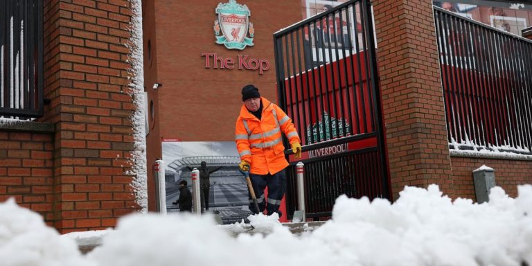 Final decision made on postponement after safety meeting at Anfield