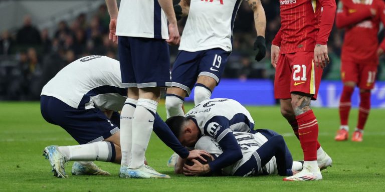 Rodrigo Bentancur suffers sickening head injury and needs urgent medical attention in Tottenham clash