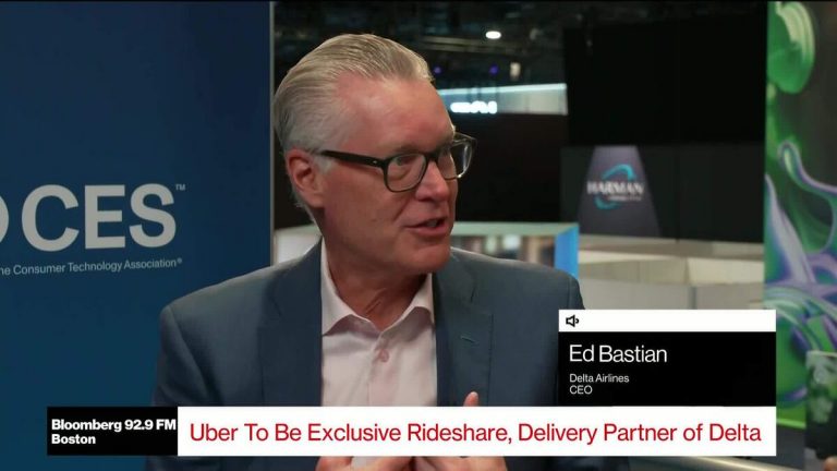 Delta CEO on Uber Deal, Flying Taxis, Using AI