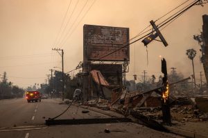 Insurance Firms Ask Edison to Preserve Evidence for LA Wildfire