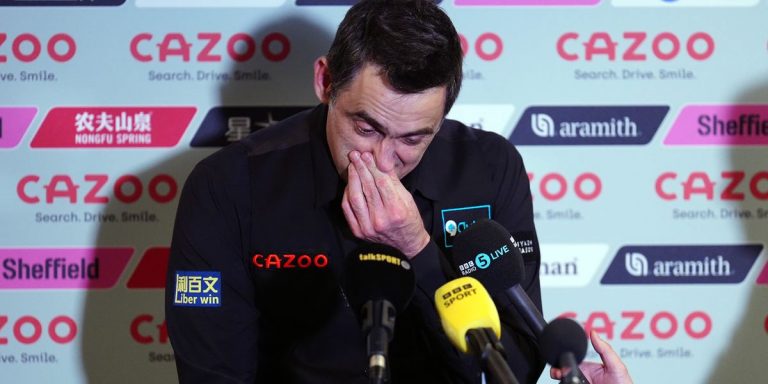 Ronnie O’Sullivan makes heart-breaking statement over snooker career after admitting drugs ‘regret’