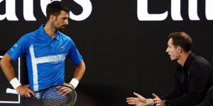 Novak Djokovic rates Andy Murray’s first major match as coach after avoiding Australian Open scare