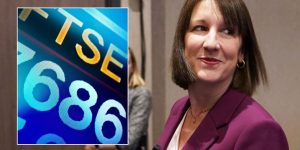 ‘Relief’ for Rachel Reeves as FTSE 100 surges while borrowing costs