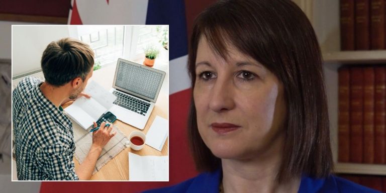 Rachel Reeves faces £20bn black hole as UK economy slumps behind ­America