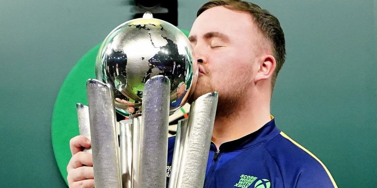 Luke Littler reveals unusual place he keeps World Darts Championship trophy