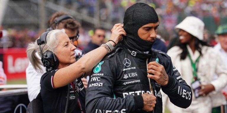 Lewis Hamilton ‘reunites with Angela Cullen’ two years after surprise split as Ferrari hint dropped