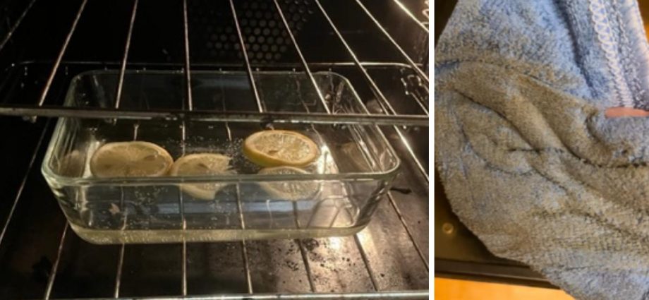 I tried 30p TikTok lemon water hack to clean my oven
