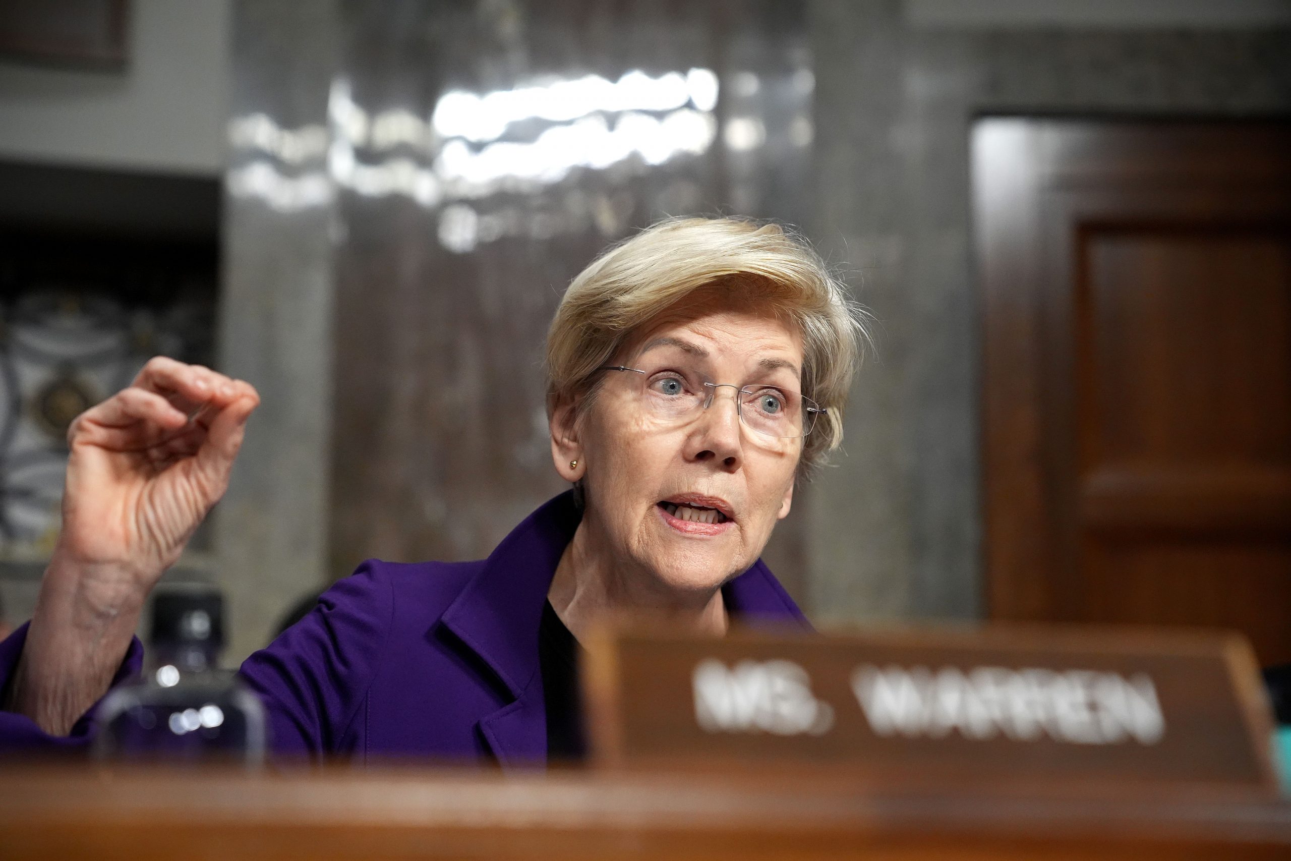 Senator Elizabeth Warren, a Massachusetts Democrat