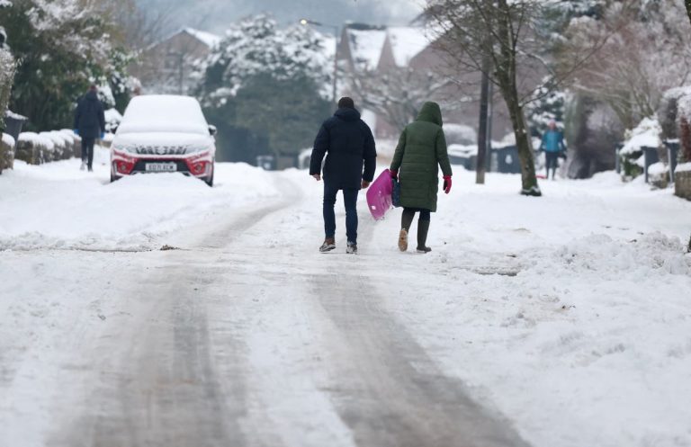 List of schools closed due to snow, ice and rain as UK hit by icy blast