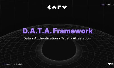 CARV Launches D.A.T.A Framework, Giving AI Agents 'Eyes and Ears' with On-Chain and Off-Chain Data