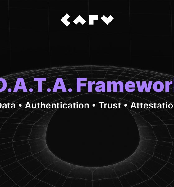 CARV Launches D.A.T.A Framework, Giving AI Agents 'Eyes and Ears' with On-Chain and Off-Chain Data