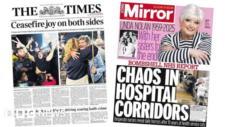 ‘Ceasefire joy’ and ‘chaos in hospital corridors’